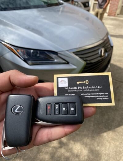 Alpharetta Locksmith Lexus Rekey